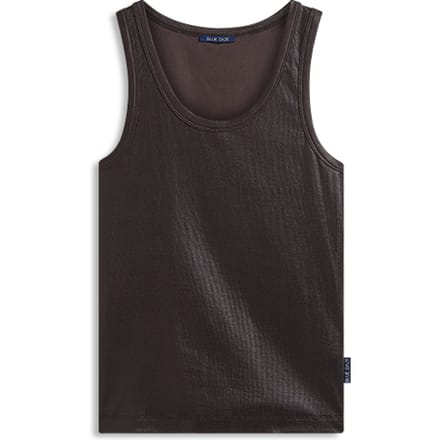 Summum Rib Tanktop Cotton Rib Singlets Donkerbruin 3s4873-5138