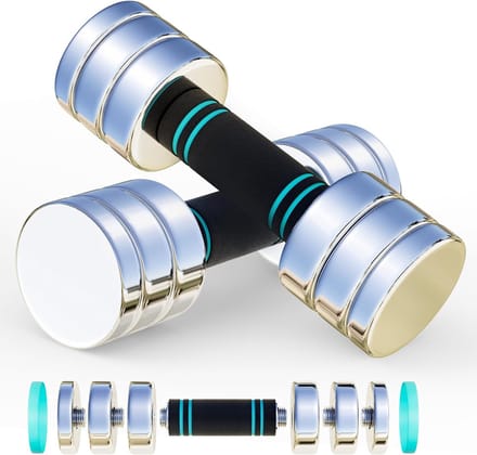 Compacte verstelbare halter set van 2 - Ruimtebesparend ontwerp met comfortgreep voor krachttraining