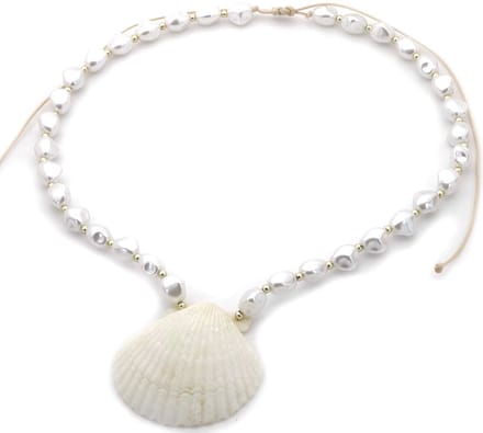 Dames Ketting - Parel Design - Bedels - Speels en Trendy