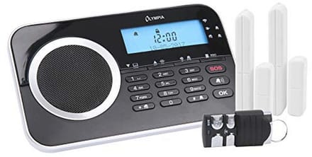 Alarmsysteem met LCD-display en veilige overdracht in 868 MHz