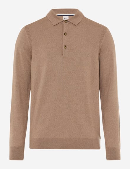 Brax Heren Trui  Style PASCAL cappucino, lichtbruin, maat XL