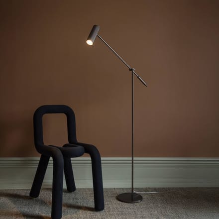 Globen Lighting vloerlamp Hubble READ, brons, metaal
