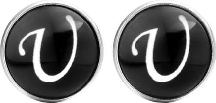 Fako Bijoux - Manchetknopen - Alfabet - Letter U