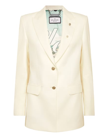 Racing Blazer Boyfriend Fit