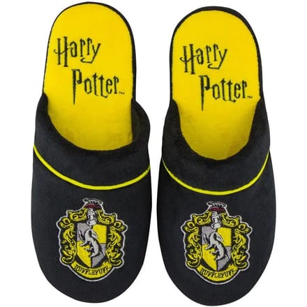 Harry Potter Sloffen -S/M- Hufflepuff Zwart/Geel