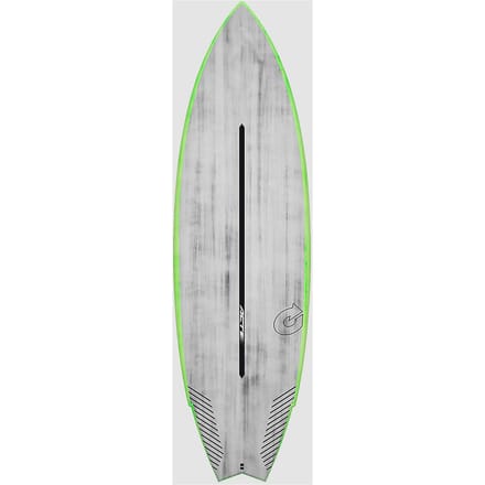 Torq Act Prepreg Go-Kart Greenrail 5'10 Surfboard patroon