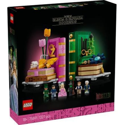 LEGO 75691 Wicked Glinda en Elphaba boekensteunen Bouwsets
