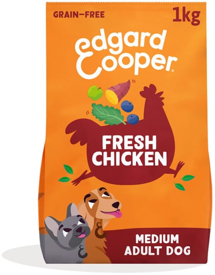 Edgard&Cooper Medium Adult Dog - Hondenvoer - Kip 1 kg