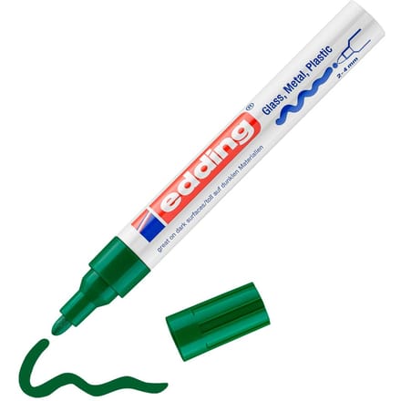 edding 750 "Glanslak-Marker" - Groen