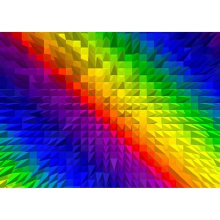 Enjoy Puzzle legpuzzel Thorny Gradient - 1000 stukjes kleurrijk karton.
