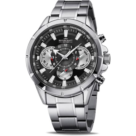 Rotorcraft - Heren Horloge Savage - Zilver