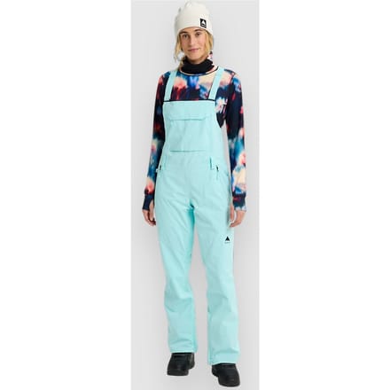 Burton Reserve 2l Stretch Slim Bib Broek Blauw S Vrouw
