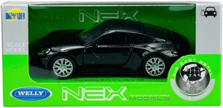 Gedetailleerd Die-Cast Modelauto Coupe Grijs - Schaalmodel Verzamelaar
