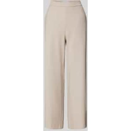 Wide fit comfortbroek met met viscose model 'Palina'