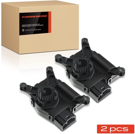 Frankberg 2x stelmotor mengklep airco voor VW Golf 7 Audi