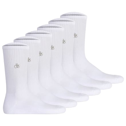 Scotch & Soda Sokken 1/2 TERRY COTTON CREW Set van 6