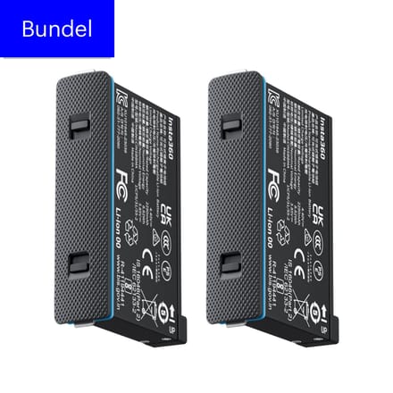 Insta360 X4 - Dual Battery Bundel - 2x Accu voor X4