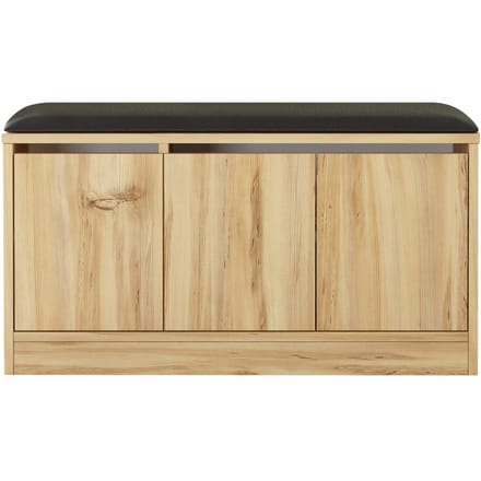 Asir Schoenenkast – Eik – 89,6 x 45,8 x 35,5 cm
