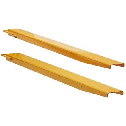 Palletgaffelverlengstukken, 60  Lengte 4,5  Breedte, Heavy Duty Koolstofstaal Gaffelverlengstukken voor Heftrucks, 1 Paar Heftruckverlengstukken, Industriële Heftruck
