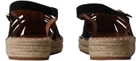 Sandalen met bandjes in Parijs