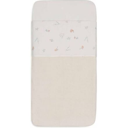 Jollein ledikantlaken loverly birds White unisex