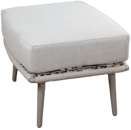 Hocker Alezio | Met kussen | Beige & Camel
