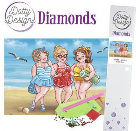 Strand Bubbly Girls by Yvonne Creations for Dotty Designs Diamonds