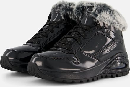 Skechers Uno Rugged Dames Laarzen - Zwart - Maat 40