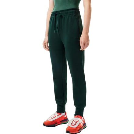 Lacoste Dames/Dames Biologisch Katoenen Jersey Sweatbroek (Groen)