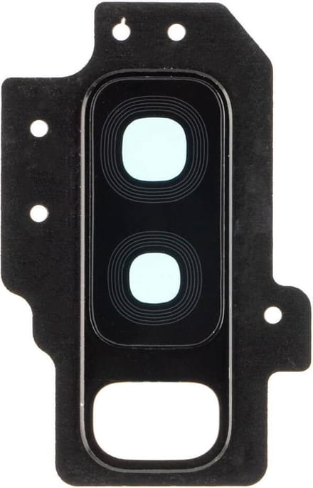 Camera Lens Cover Geschikt voor Samsung Galaxy S9 Plus – Glas – Zwart