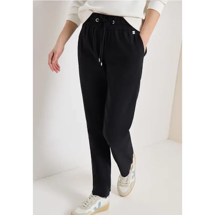Mid Waist Slim Legs broek in casual fit