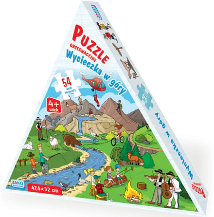 Puzzle Wycieczka w góry 54 - Puzzel Uitstapje naar de bergen 54