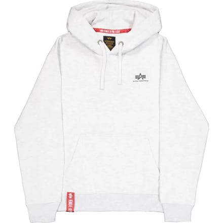 Hoodie met klein logo Alpha Industries Basic