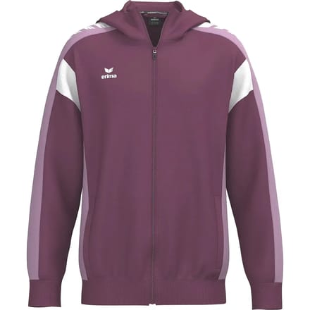 Erima Celebrate 125 Trainingsjack Met Capuchon Heren - Burgundy / Lavender | Maat: M