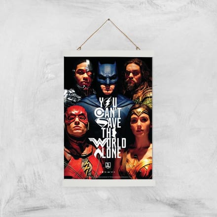DC Justice League Giclee Art Print - A3 - White Hanger