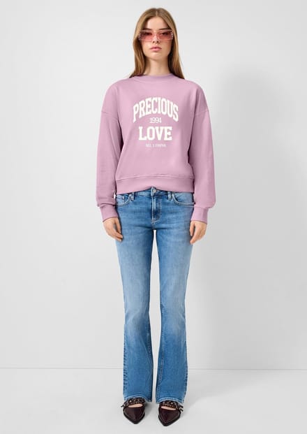 Moderne Middelhoge Bootcut Jeans Dames QS