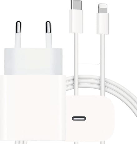 USB C Oplader met 2 Meter Lange USB C Kabel - Snellader - Lader Stekker Kabels