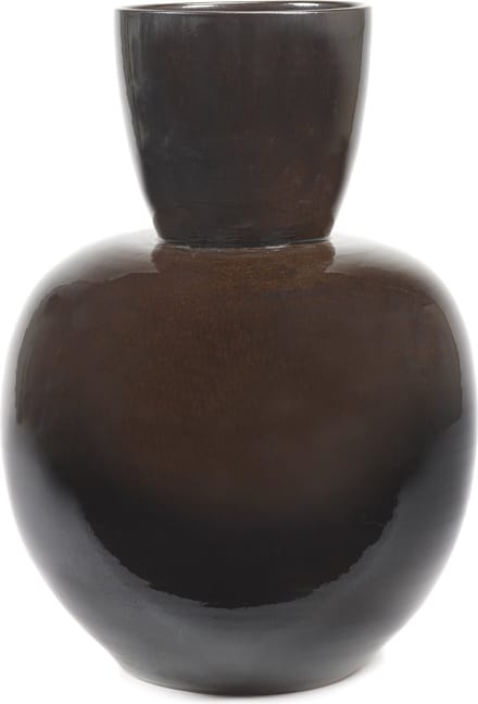 Serax Pascale Naessens Pure Vaas Bruin-Zwart D 38 cm H 59 cm