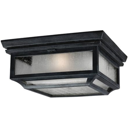 Plafondlamp - Steady Lighting - Kunststof -  - E27 - L: 33cm - Voor Buiten - Woonkamer - Eetkamer - Zinc