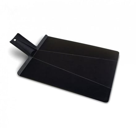 Joseph Joseph Chop2Pot Plus Snijplank – Opvouwbaar – Zwart – Groot – Antislip & Vaatwasserbestendig