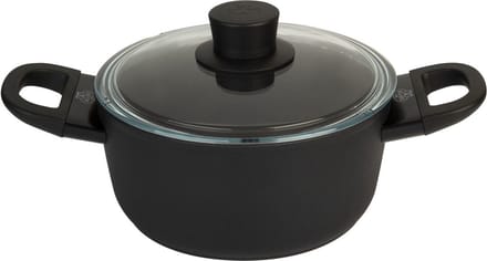 BALLARINI 75002-920-0 steelpan Rond Zwart