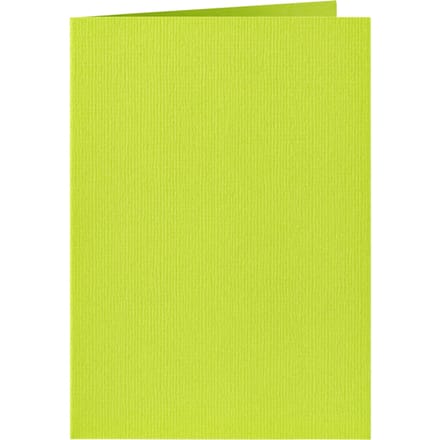 Correspondentiekaart Papicolor dubbel 105x148mm appelgroen pak à 6 stuks