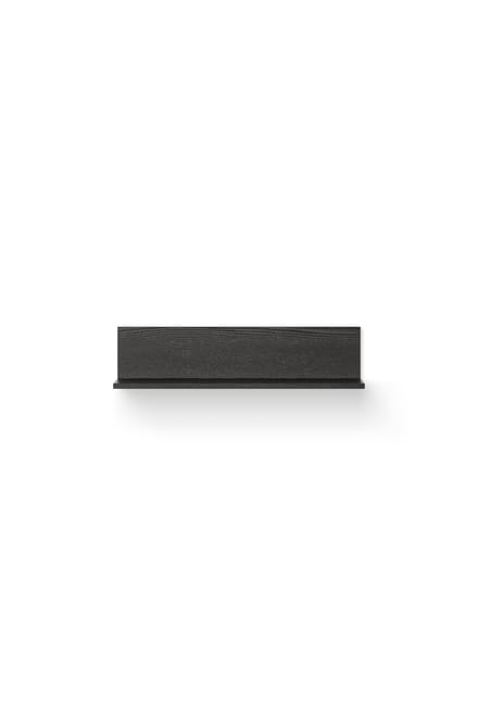 New Works Tana Wandplank - black stained oak