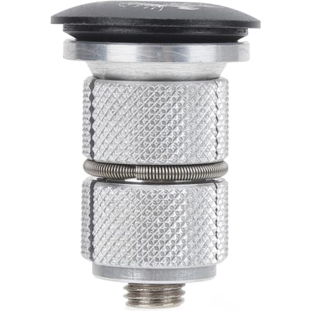 Fietsvork Balhoofd Lichtgewicht Aluminiumlegering Fiets Balhoofd Expander Plug met Stuurpen Deksel Schroef voor Mountainbike Racefiets gray