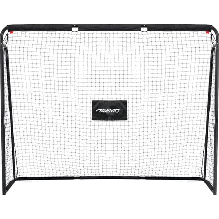 Avento Voetbaldoel met Targetscherm - Staal - ca. 220 x 76 x 170 cm