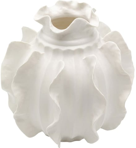 Vaas Viento 23cm wit Kare Design
