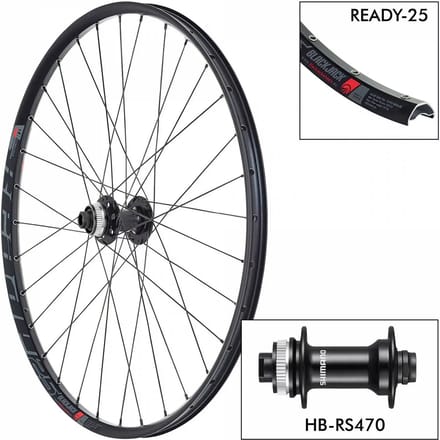 Fietswiel Black Jack D.Ready25 28H - RS470