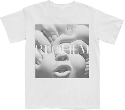 Korn - Requiem Album Cover Heren T-shirt - S - Wit