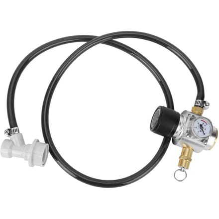 CO2 Mini Gasregulator Niveau 2 Manometer met Veiligheidsklep Geschikt voor Sodastream