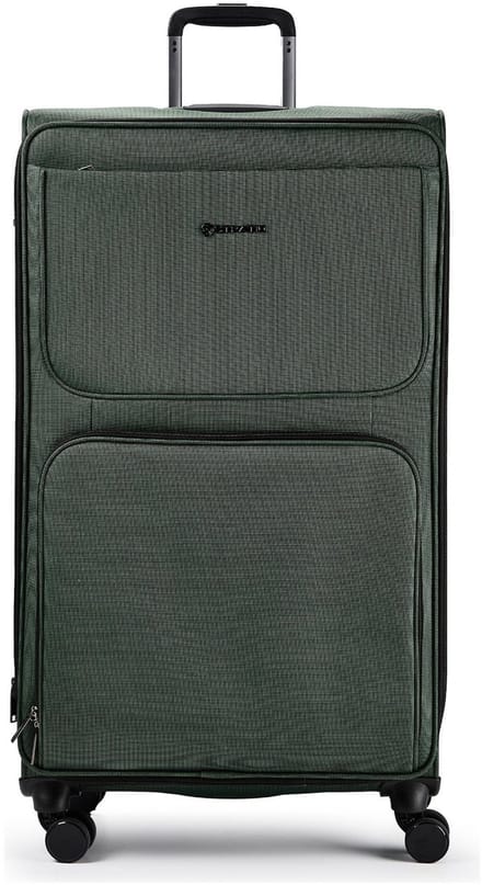 STRATIC Bendigo Light - zachte koffer - extra groot - 84x47x27 cm - 3,3 kg - 120 L - Dark Green